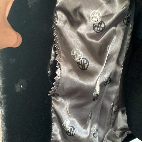 NEW Dennis Basso Faux Sheared Mink Fur Coat - Picture 9 of 15